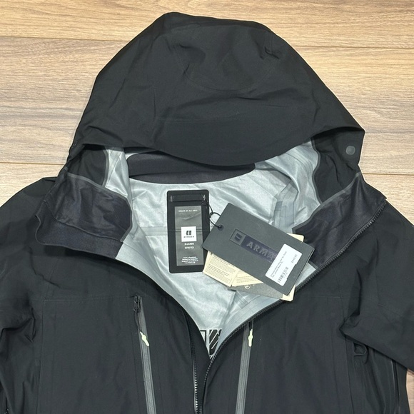 NEW Armada Men’s Haydon 3L Gore-Tex Jacket in Black Size XL - Picture 4 of 14